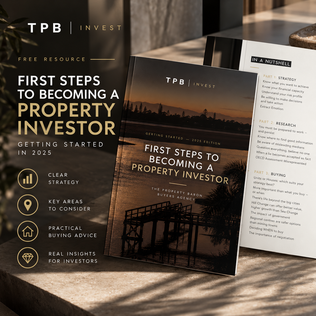 First steps to becoming a property investor guide